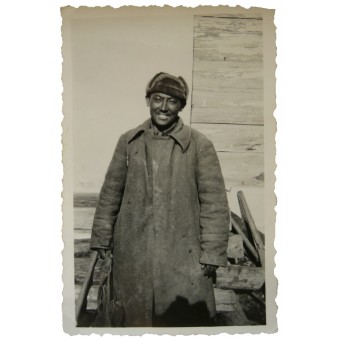 POW sovietica cappotto che indossa. Espenlaub militaria
